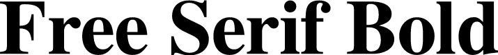 Preview image for Free Serif Bold