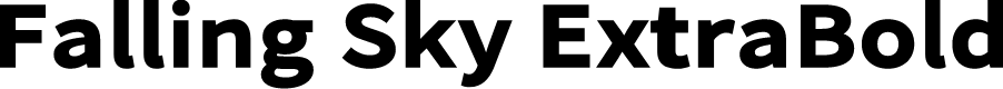 Preview image for Falling Sky ExtraBold