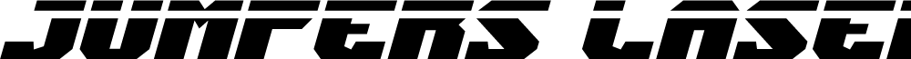 Jumpers Laser Italic
