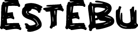 ESTEBU font