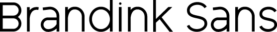 Brandink Sans font
