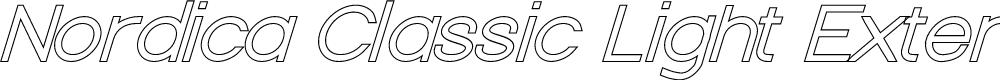 Preview image for Nordica Classic Light Extended Oblique Outline