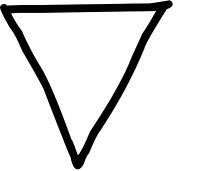 ▽” WHITE DOWN-POINTING TRIANGLE | U+25BD Unicode | FontSpace