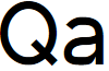 Qaz font