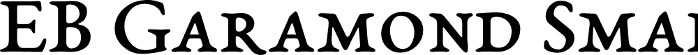 Preview image for EB Garamond SmallCaps 08 Regular