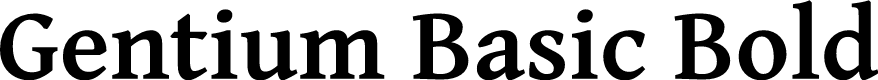 Preview image for Gentium Basic Bold