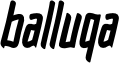 BalluqaPersonalUse-Regular font