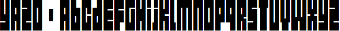 Yazo font