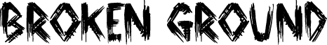 Broken Ground font