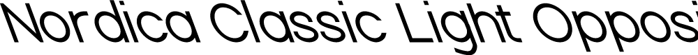 Preview image for Nordica Classic Light Opposite Oblique