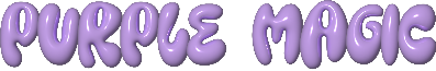 PurpleMagicDEMO-SVG font