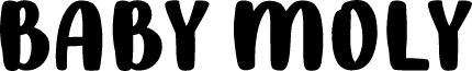 Baby Moly font
