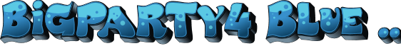 BigParty4Blue font