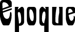 EpoqueFLF font