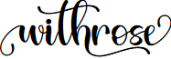 Withrose - Personal Use font