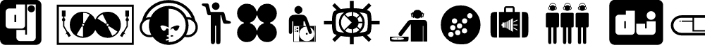 Superstar DJ font