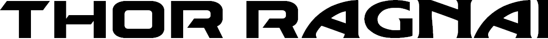 THOR Ragnarok Font | Designed by FontStudio LAB