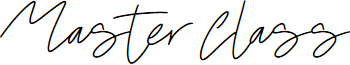 Master Class font