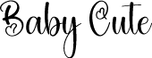 Baby Cute font