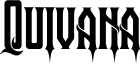 QuivanaPersonalUse-Regular font