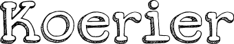 DKKoerier font