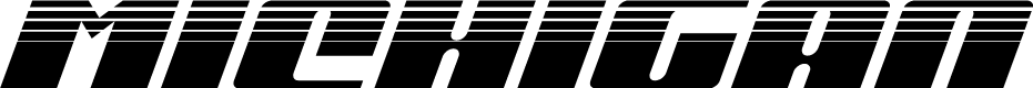 Michigan Halftone Italic