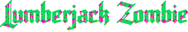 Lumberjack Zombie