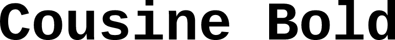 Cousine Bold