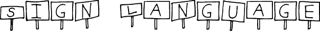 Sign Language Regular