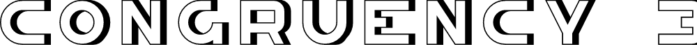 Congruency 3D