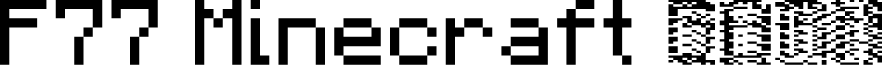 F77 Minecraft Regular