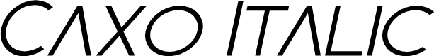 Caxo Italic