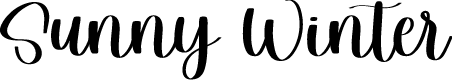 Sunny Winter