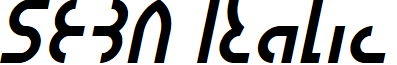 SEBA Italic