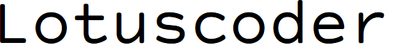 Lotuscoder