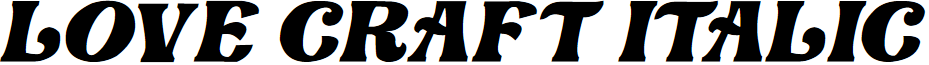 Love Craft Italic