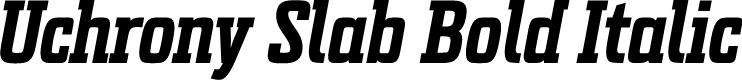 Uchrony Bold Italic
