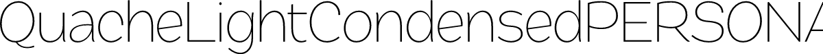 QuacheLightCondensedPERSONAL
