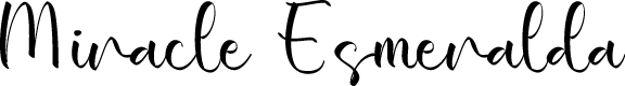 Miracle Esmeralda