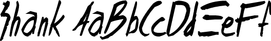 Shank Bold