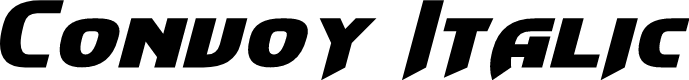 Convoy Italic