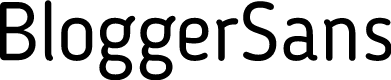 BloggerSans