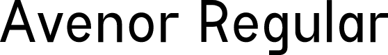 Avenor Regular