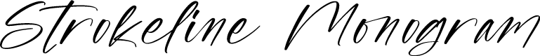 Strokeline Monogram
