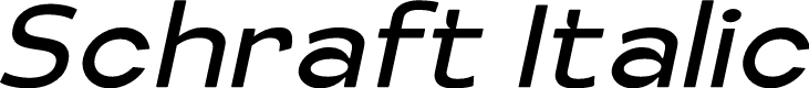 Schraft Italic