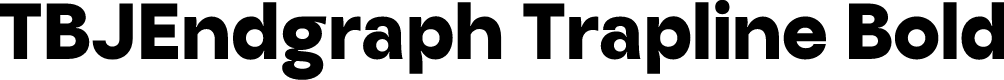 TBJEndgraph Trapline Bold
