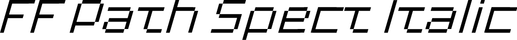 FF Path Spect Italic