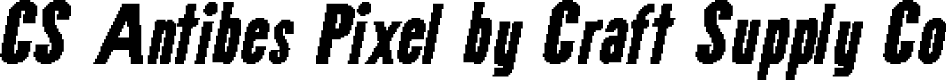 CS Antibes Pixel Regular Demo