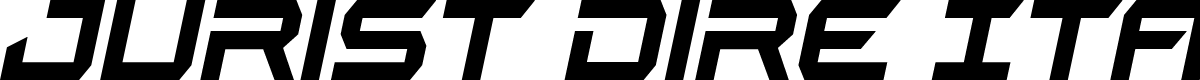 Jurist Dire Italic