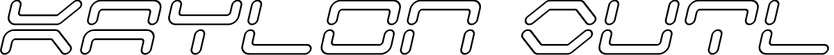 Kaylon Outline Italic